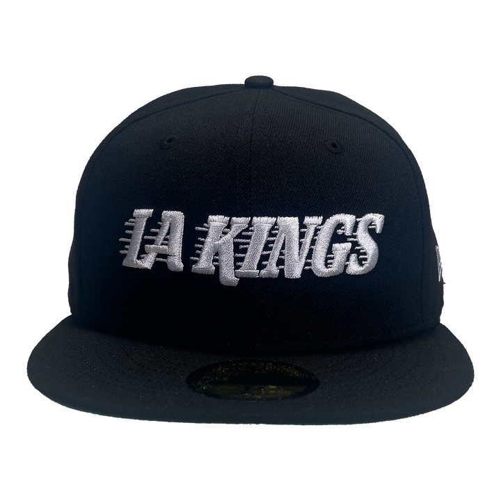 LA Kings 5950 Chevy 24 Wordmark Black Fitted Hat