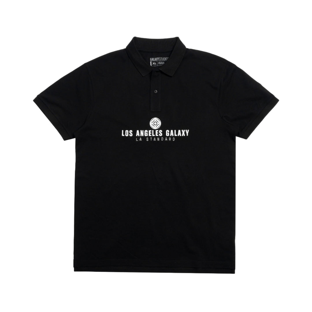 LA Galaxy x LA Standard GLXY Stencil Polo - Black
