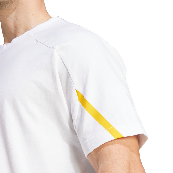 LA Galaxy adidas Angeleno Travel White T-Shirt