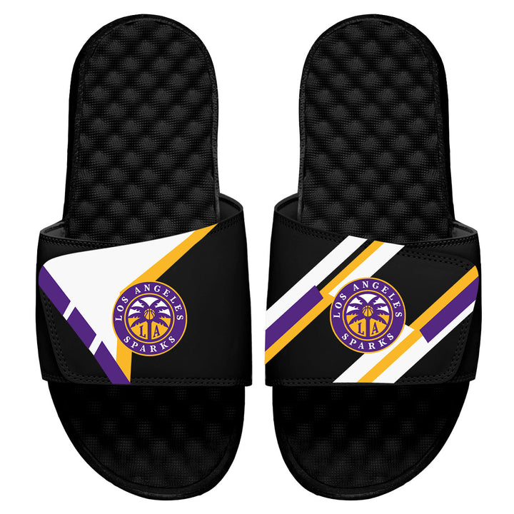 LA Sparks ISlide Varsity Jacket Black Slides