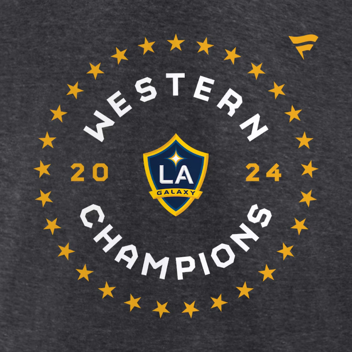 LA GALAXY 2024 WESTERN CONFERENCE FINAL CHAMPS T-SHIRT