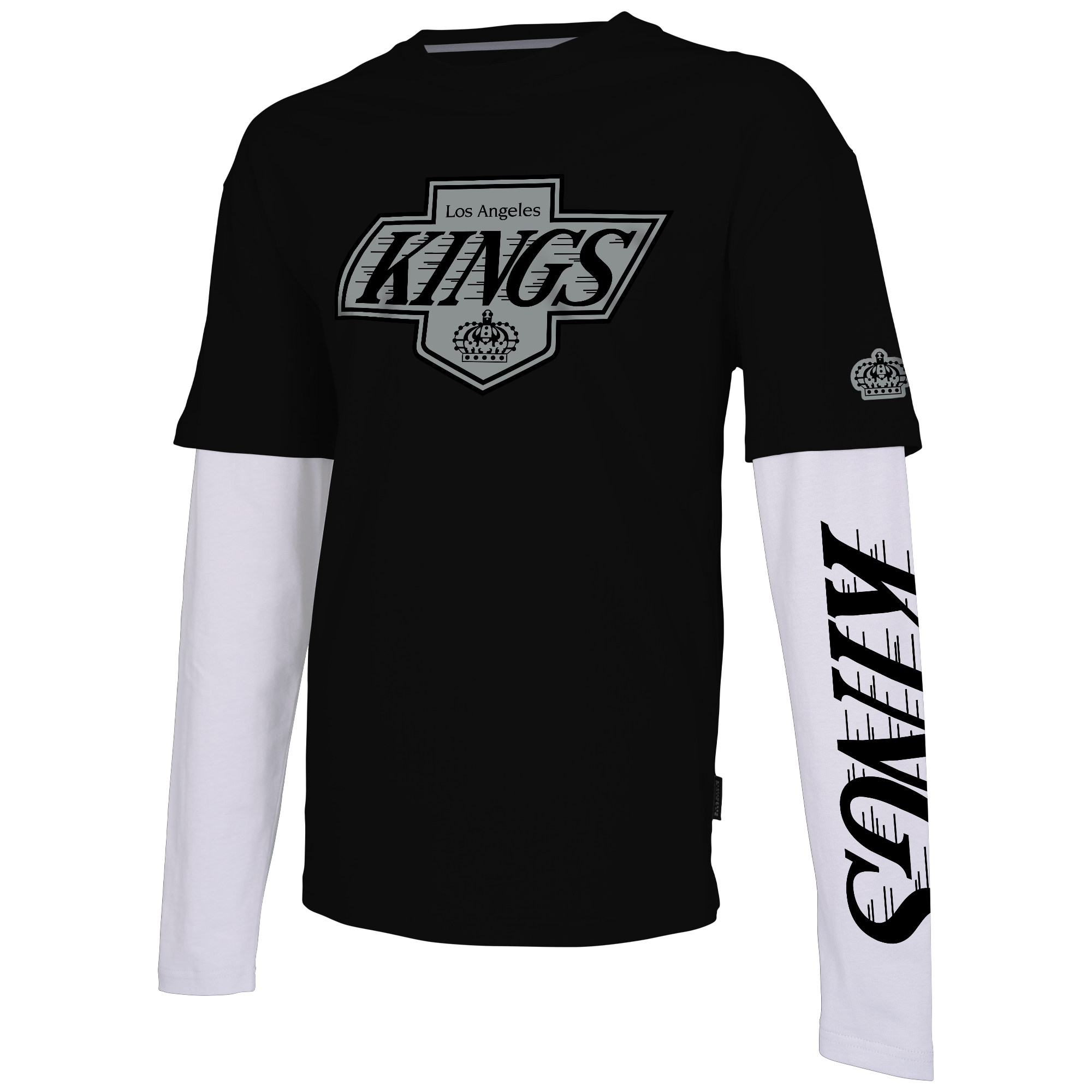 ル*ノ様 17ss the king is naked期 long shirt KINGS X THE HUNDREDS K-TOWN LONG SLEEVE TEE – TEAM LA Store
