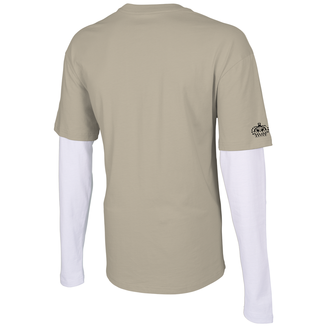 LA Kings Stadium Essentials NHL Status Beige Long Sleeve Shirt