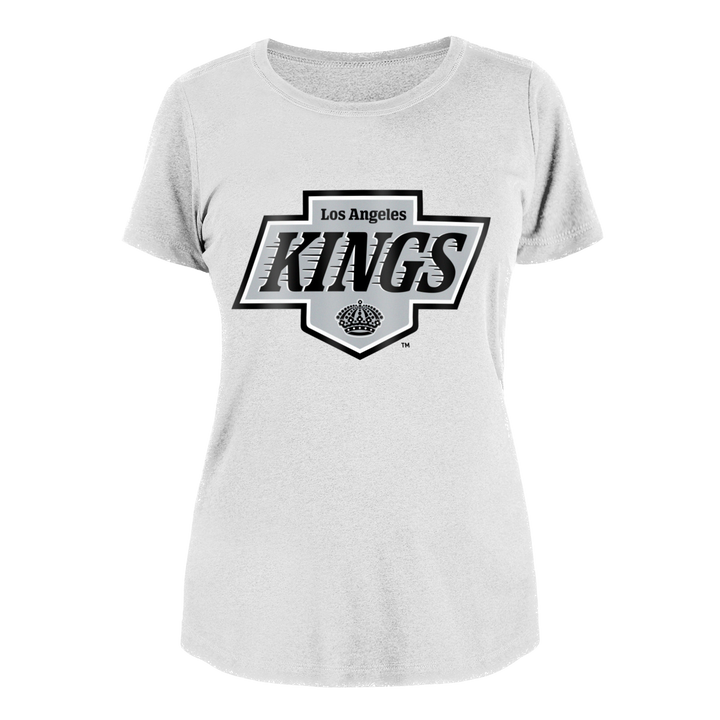 LA Kings Women's '47 Primary Logo Frankie Gray T-Shirt