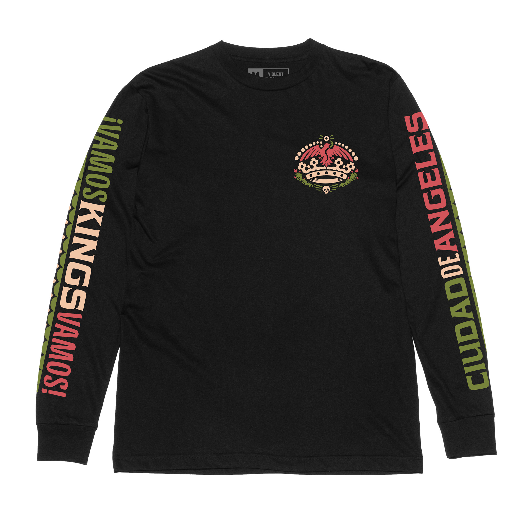 KINGS X VG MEXICAN26 COLOR LOGO LONG SLEEVE – TEAM LA Store