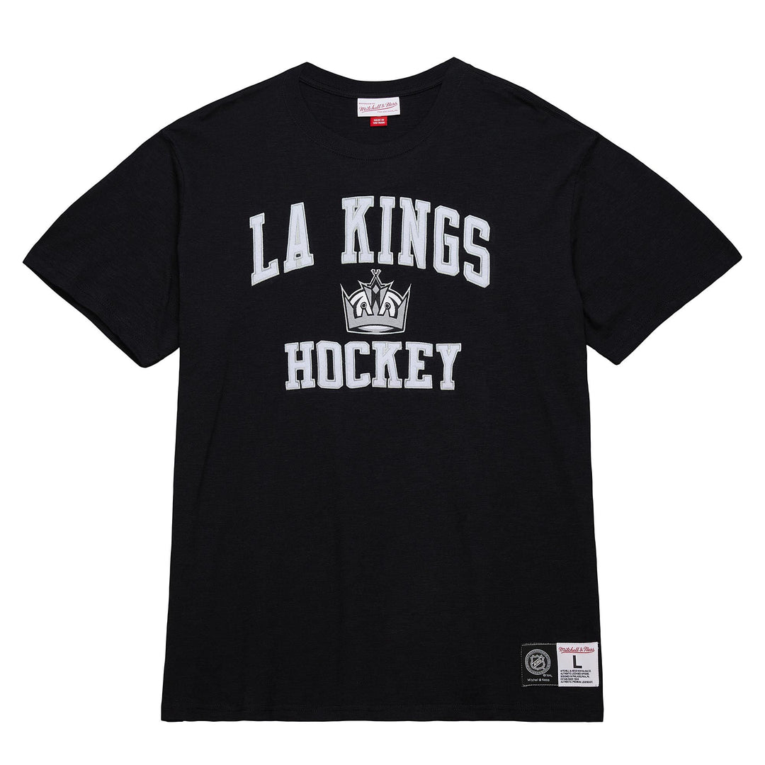 LA Kings Mitchell & Ness Legendary Slub Black T-Shirt
