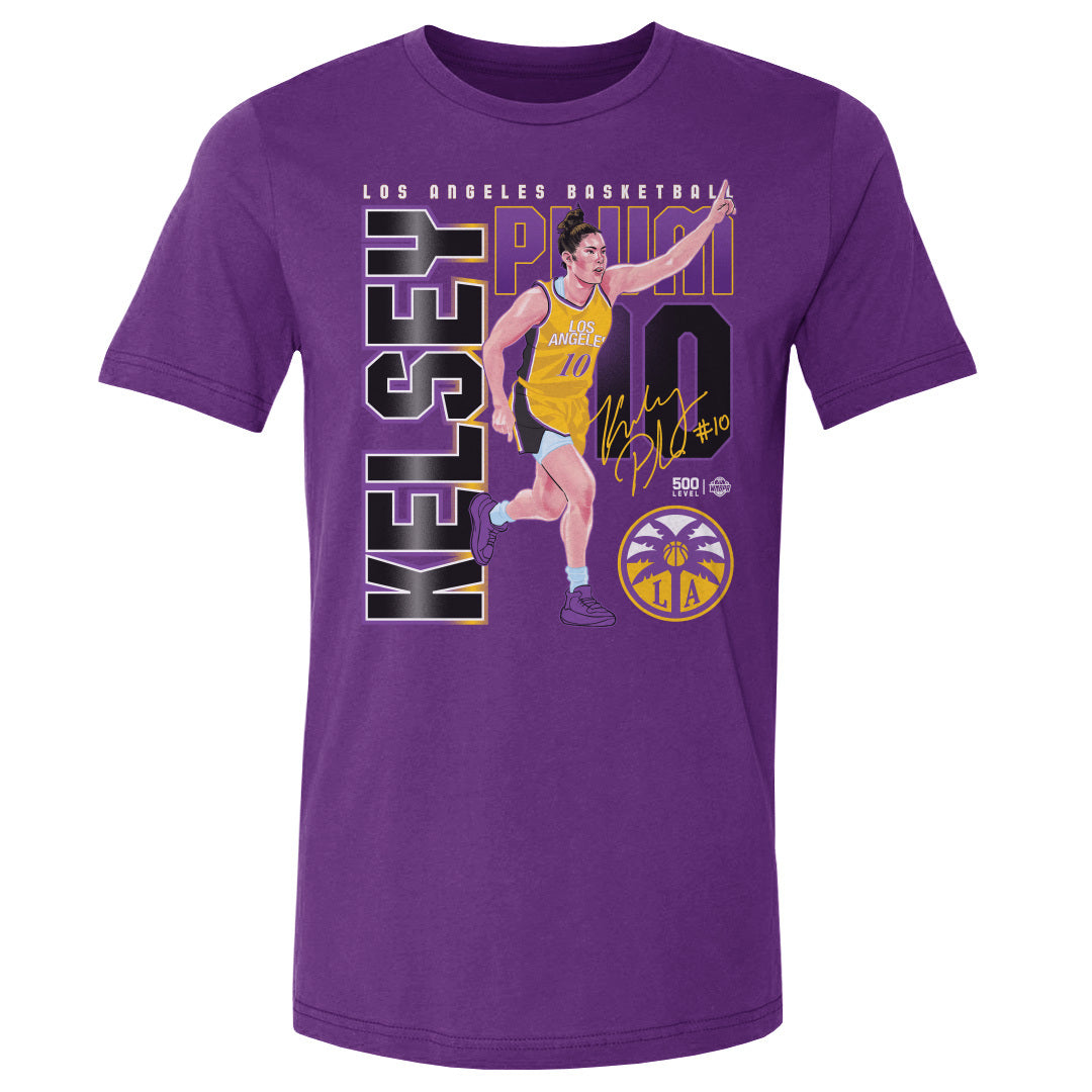 Kelsey Plum Los Angeles Sparks Player Number WHT