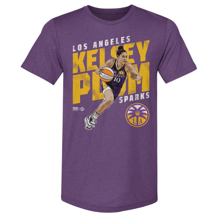 Kelsey Plum Los Angeles Sparks Slant WHT