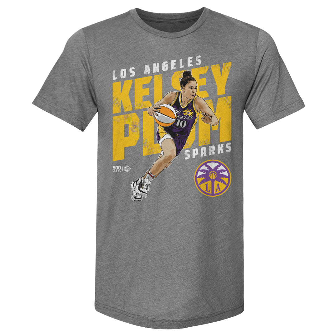 Kelsey Plum Los Angeles Sparks Slant WHT
