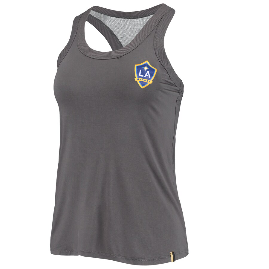 LA Galaxy Women's Wild Collective Grey Athleisure Tank Top