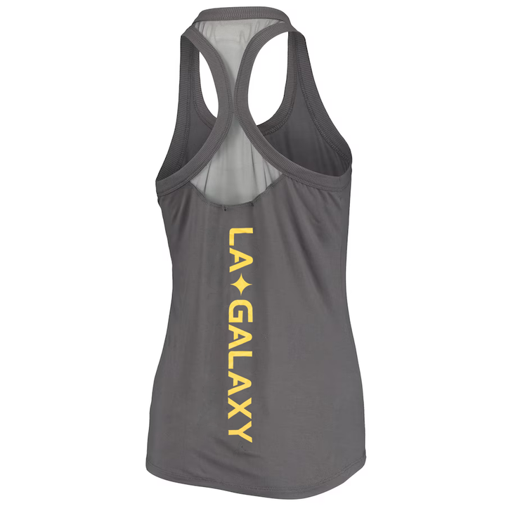 LA Galaxy Women's Wild Collective Grey Athleisure Tank Top