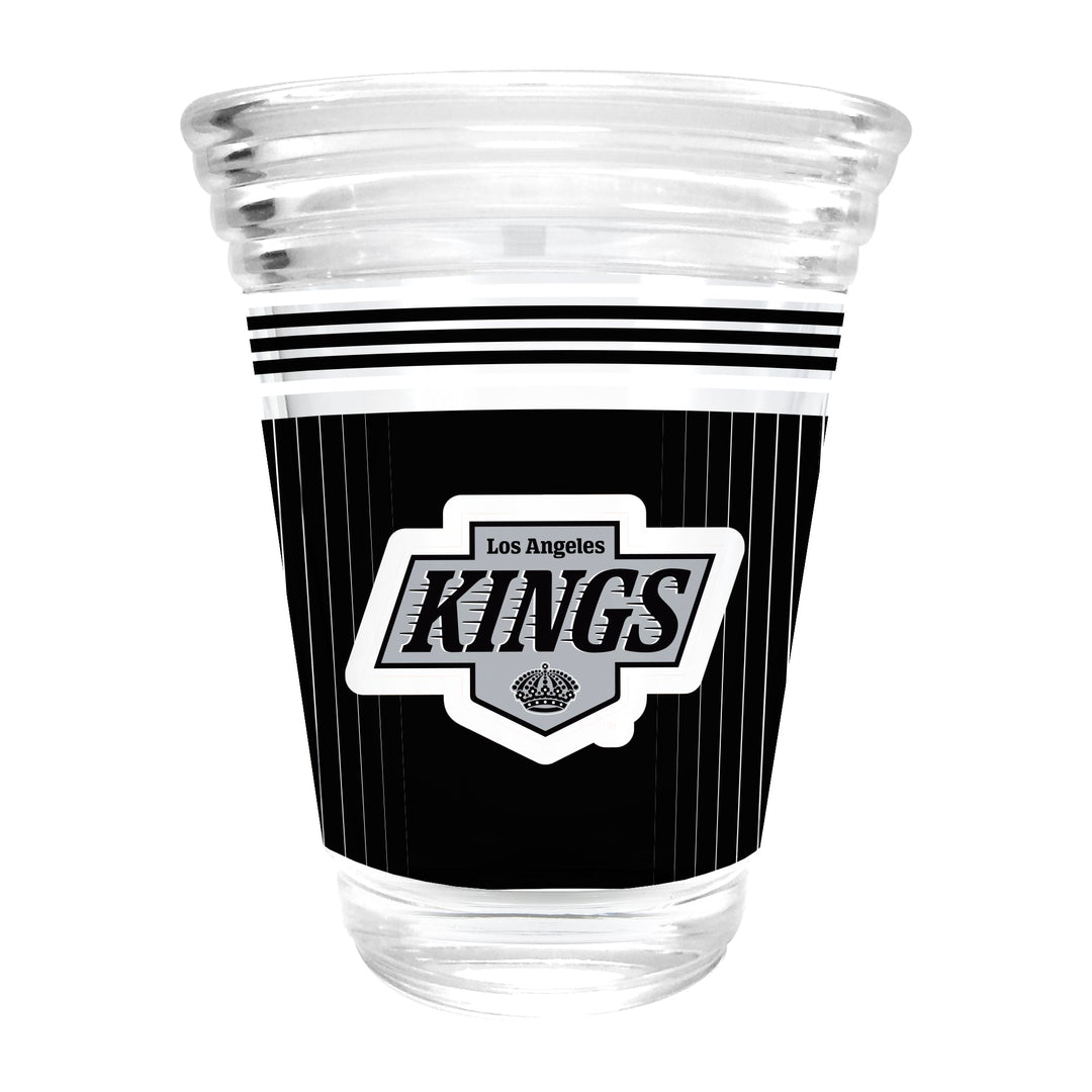 Los Angeles Kings 2 oz. Round Shot Glass