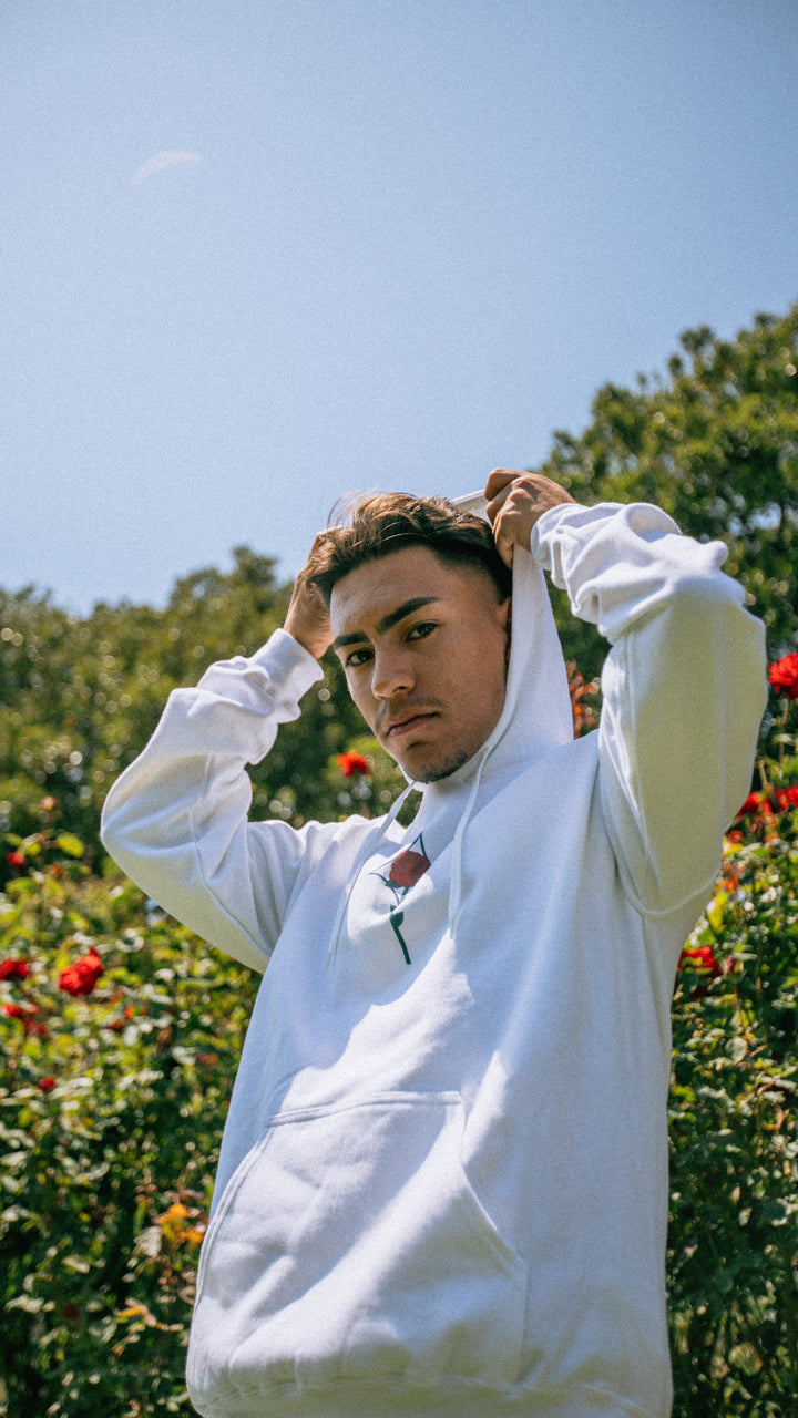 LA Galaxy 2023 Rose White Hoodie