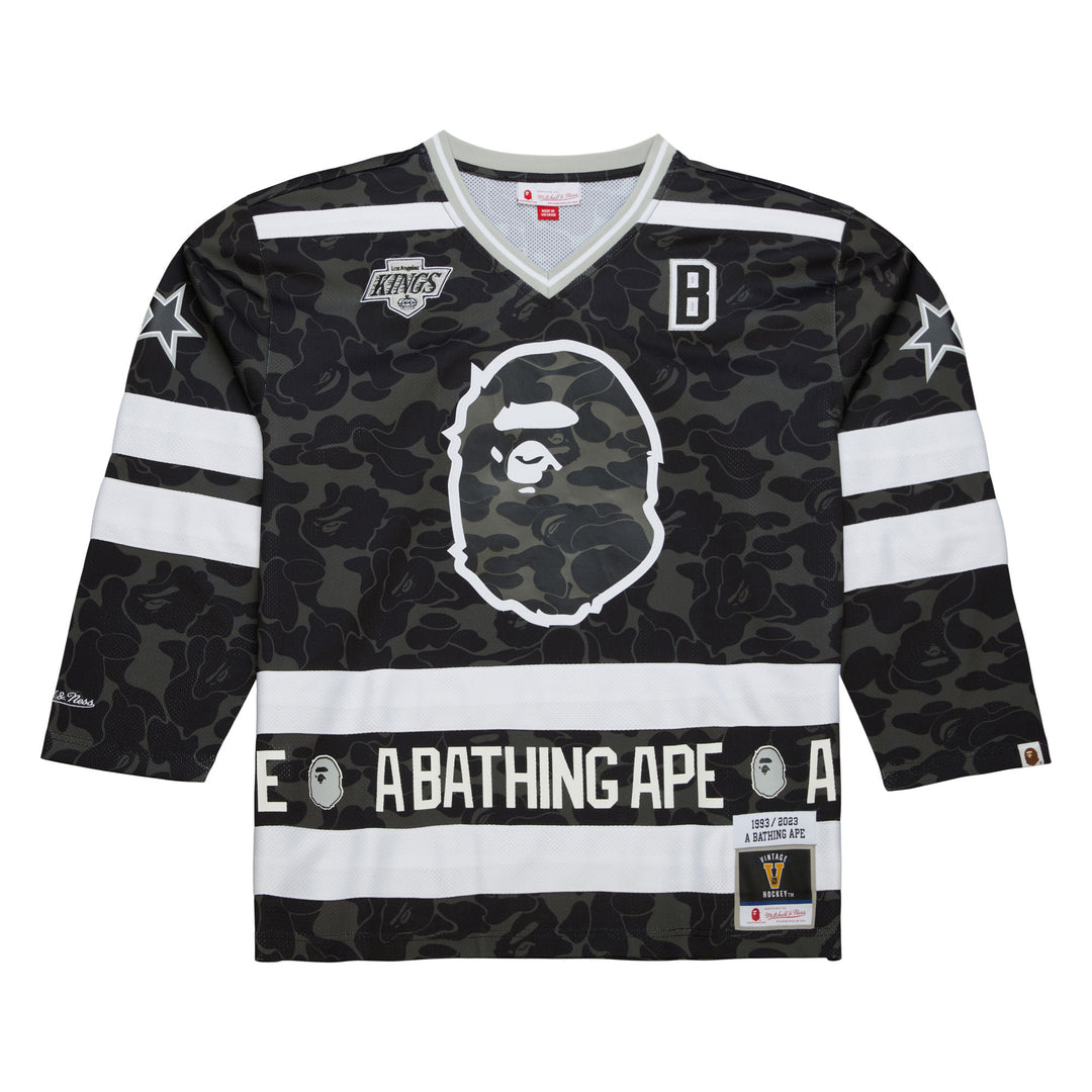 LA Kings Mitchell & Ness Black BAPE Jersey