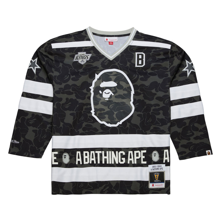 LA Kings Mitchell & Ness Black BAPE Jersey