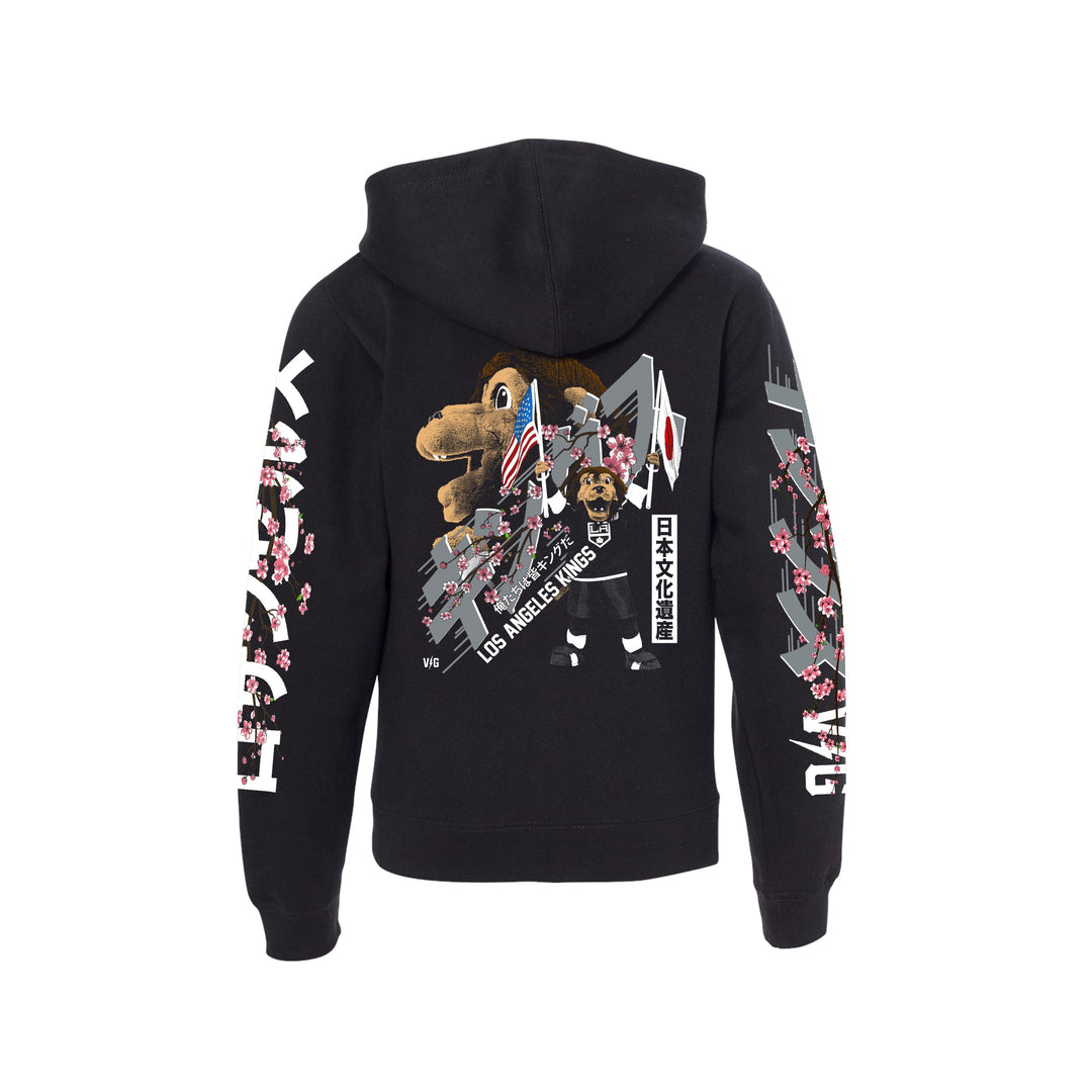 KINGS X JAPANESE YOUTH FULL ZIP HOODIE