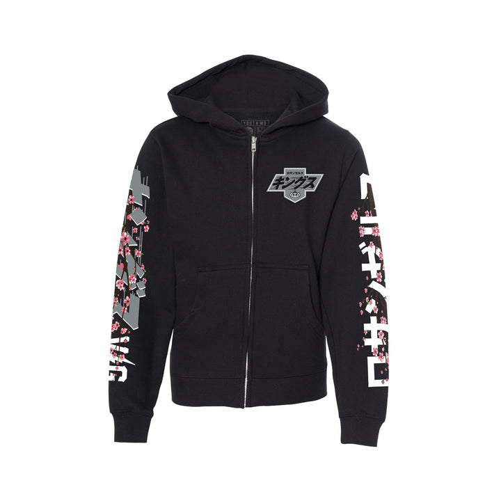 KINGS X JAPANESE YOUTH FULL ZIP HOODIE