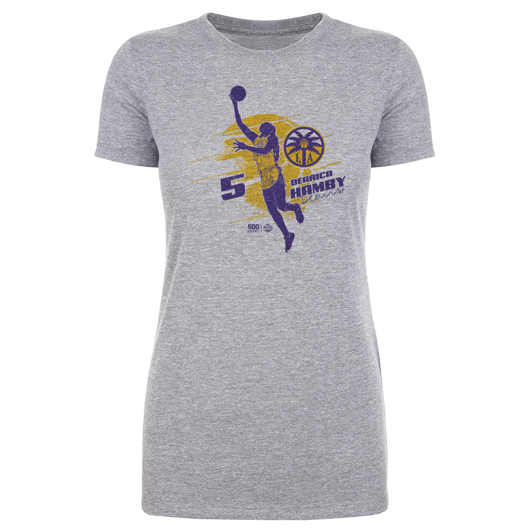 Dearica Hamby Los Angeles Sparks Silhouette