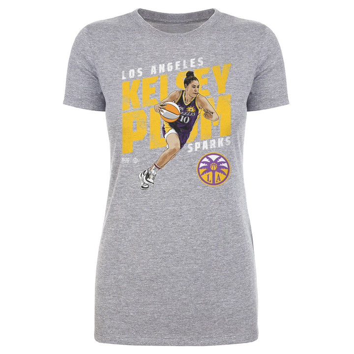 Kelsey Plum Los Angeles Sparks Slant WHT