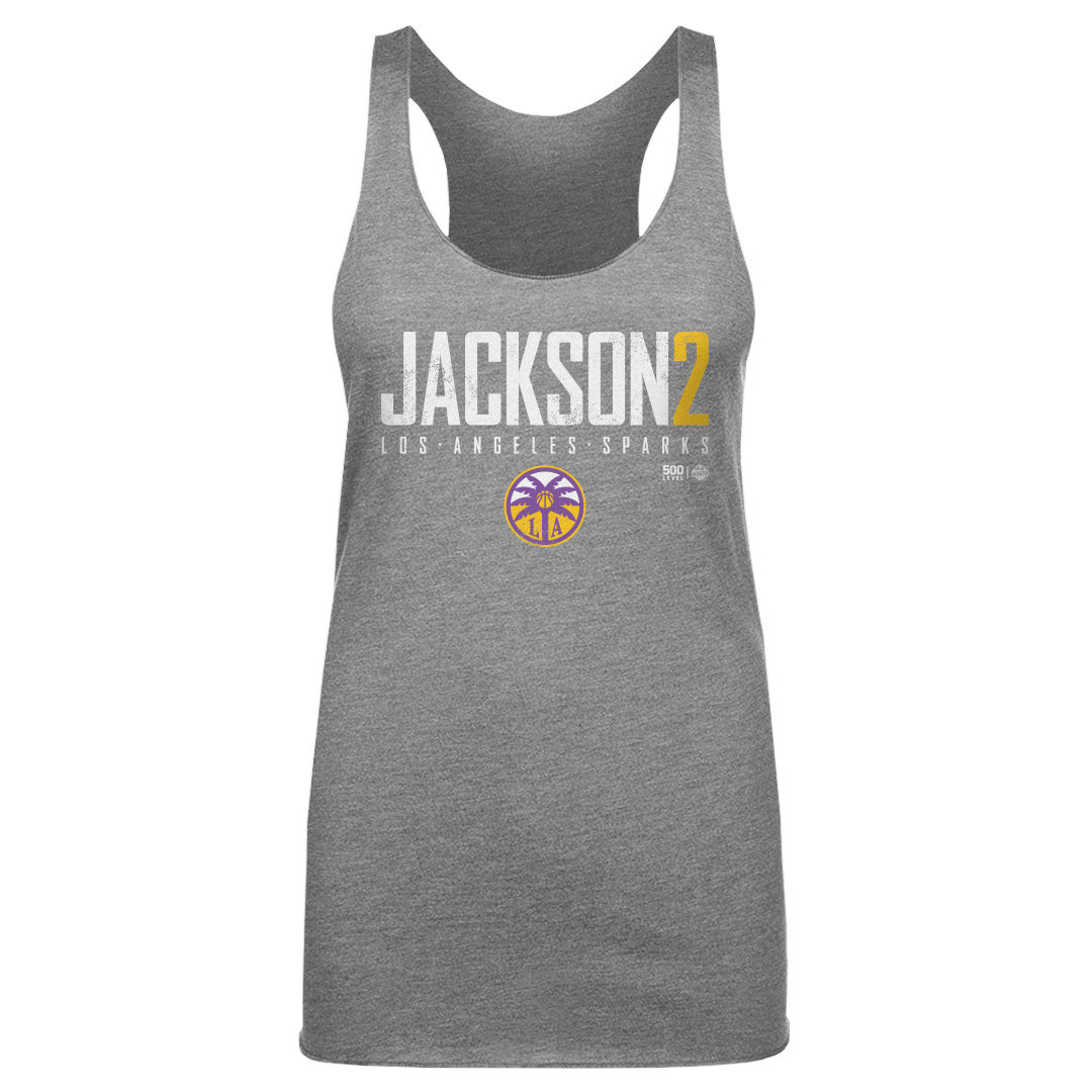 Rickea Jackson Los Angeles Sparks Elite WHT