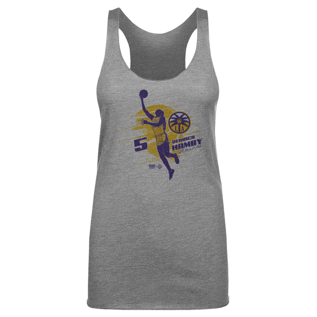 Dearica Hamby Los Angeles Sparks Silhouette
