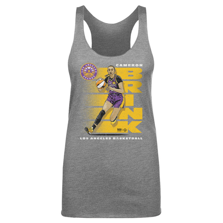 Cameron Brink Los Angeles Sparks Vertical WHT
