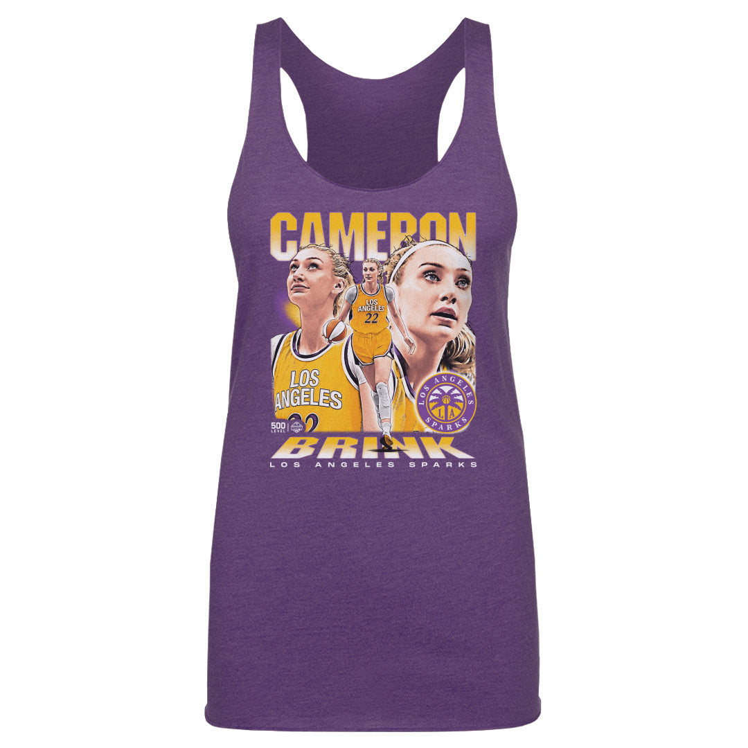 Cameron Brink Los Angeles Sparks Vintage WHT