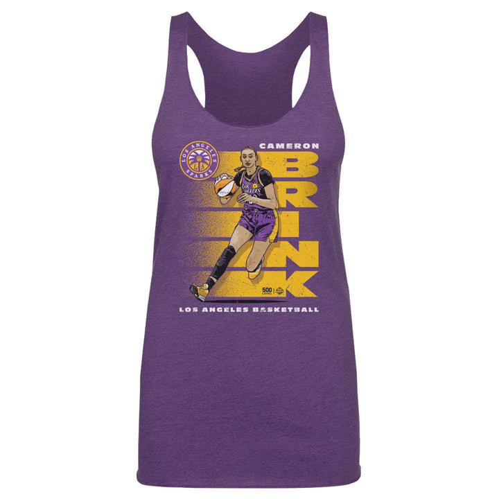 Cameron Brink Los Angeles Sparks Vertical WHT