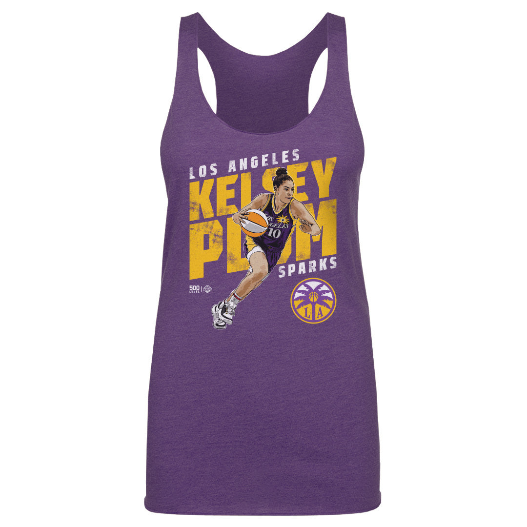 Kelsey Plum Los Angeles Sparks Slant WHT