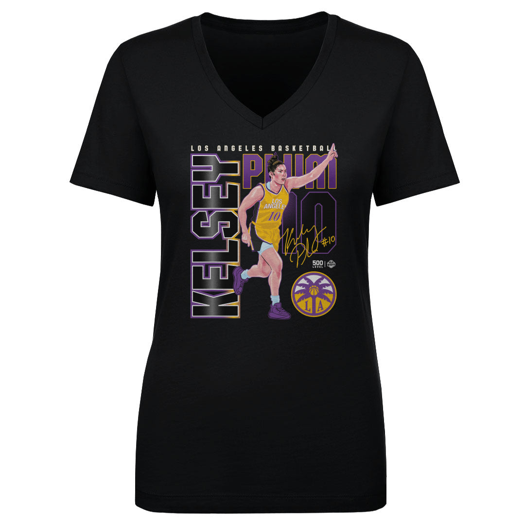 Kelsey Plum Los Angeles Sparks Player Number WHT