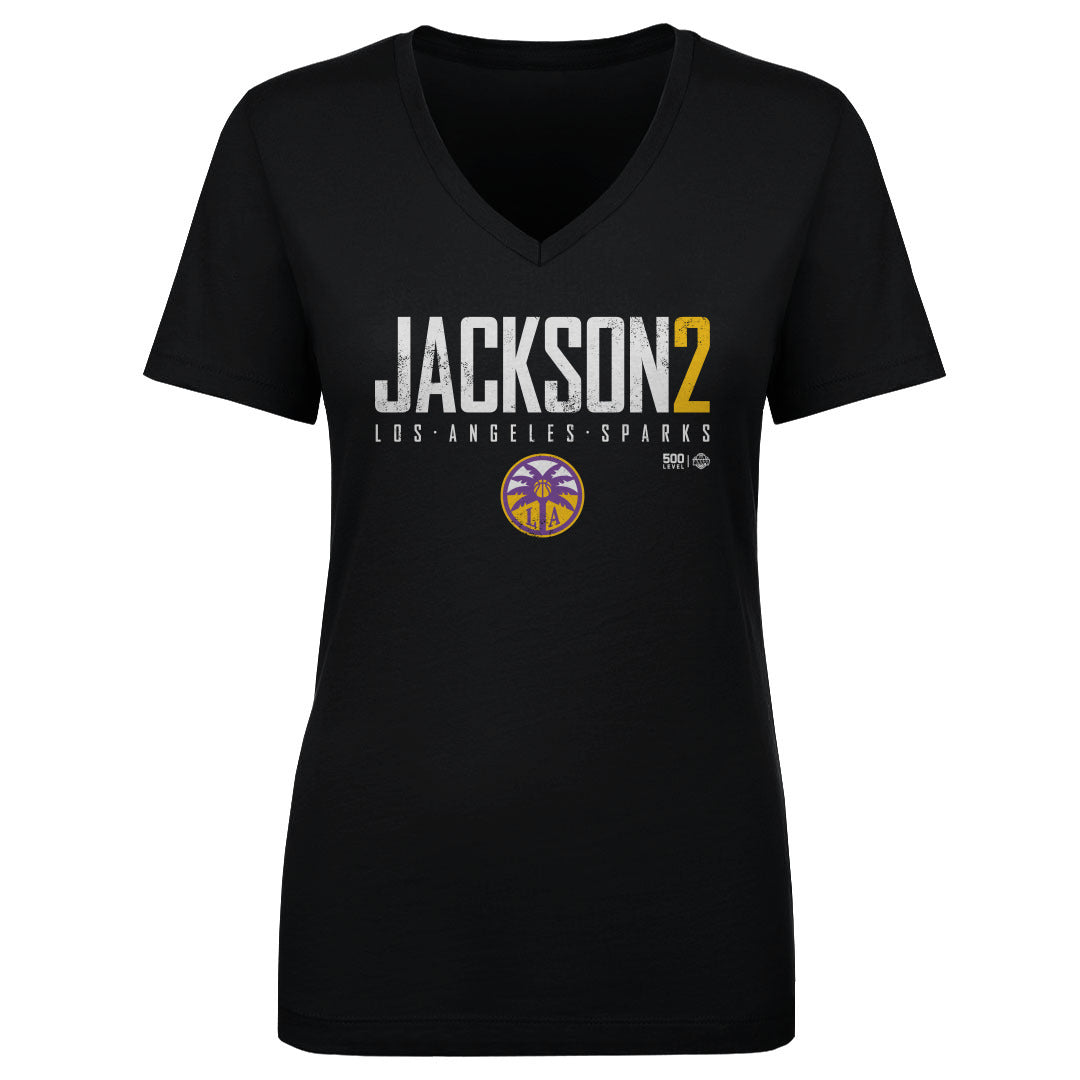Rickea Jackson Los Angeles Sparks Elite WHT