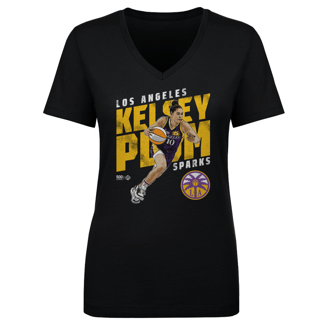 Kelsey Plum Los Angeles Sparks Slant WHT