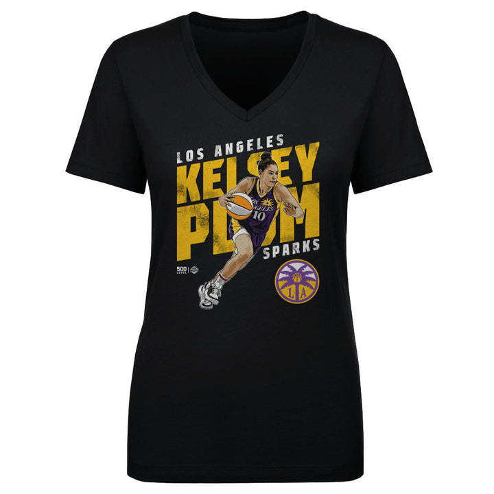 Kelsey Plum Los Angeles Sparks Slant WHT
