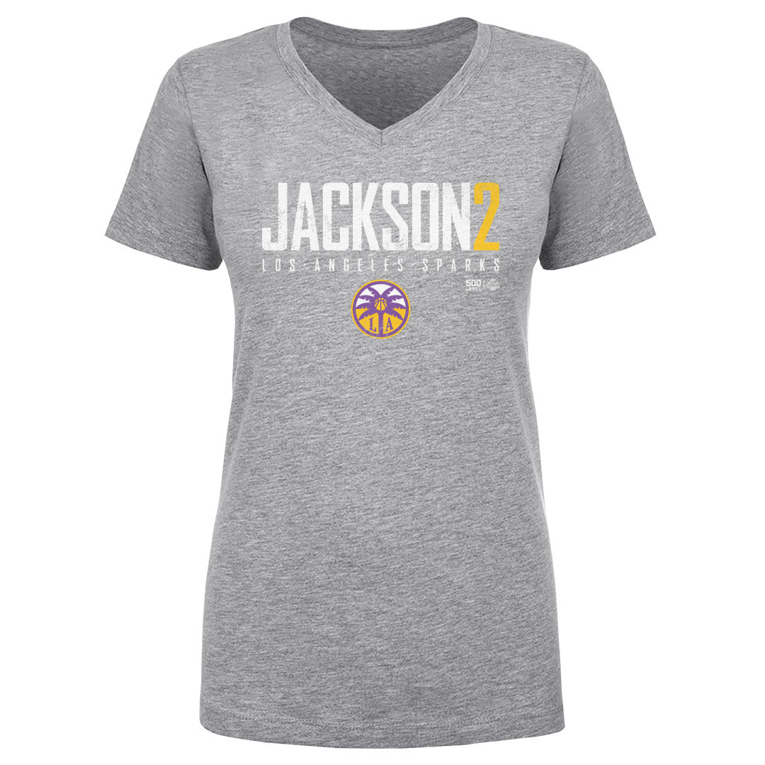Rickea Jackson Los Angeles Sparks Elite WHT