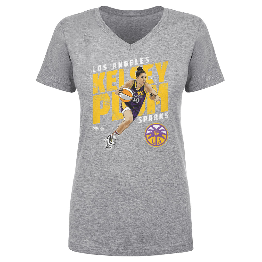 Kelsey Plum Los Angeles Sparks Slant WHT