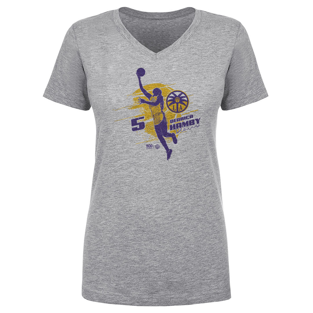 Dearica Hamby Los Angeles Sparks Silhouette