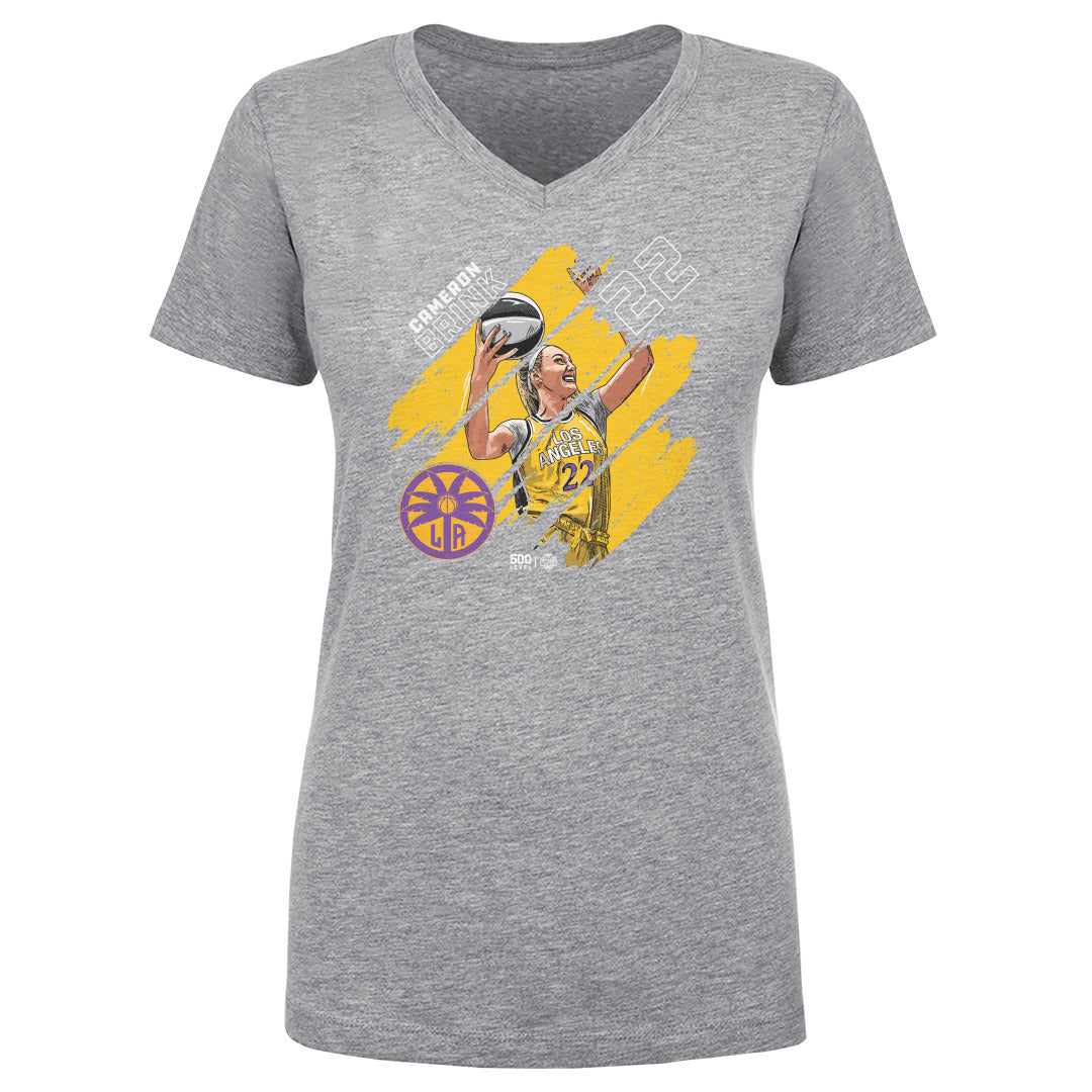 Cameron Brink Los Angeles Sparks Stripes WHT