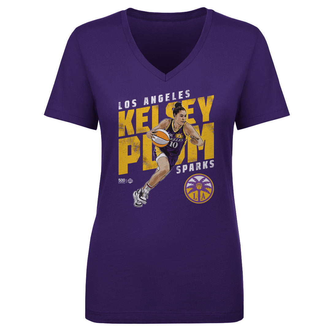 Kelsey Plum Los Angeles Sparks Slant WHT