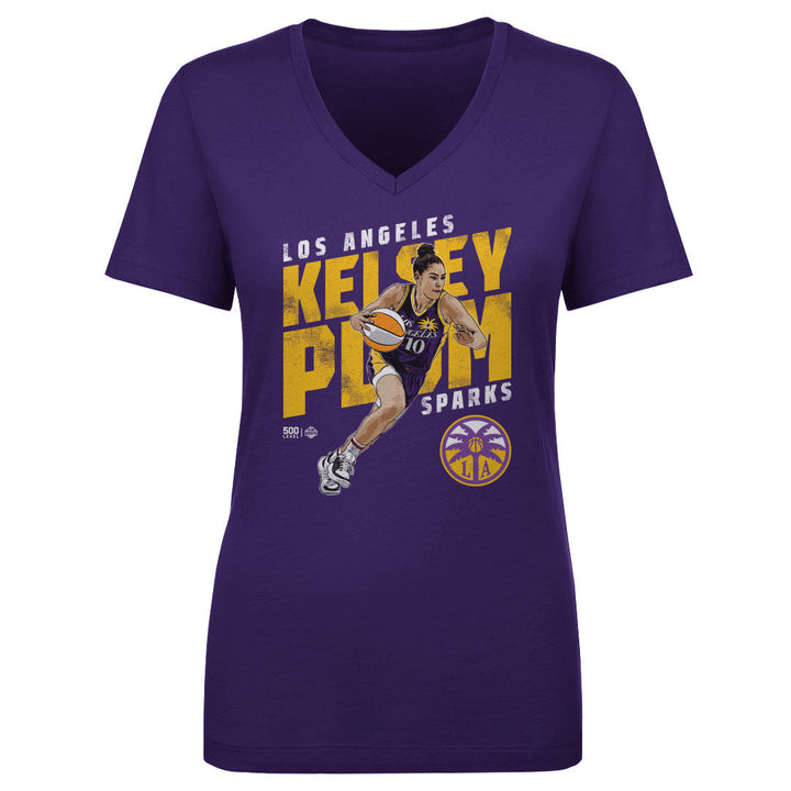 Kelsey Plum Los Angeles Sparks Slant WHT