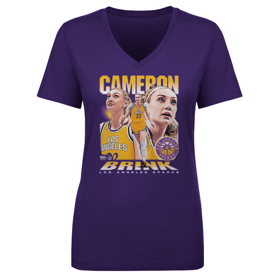 Cameron Brink Los Angeles Sparks Vintage WHT