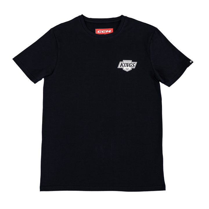 LA Kings FB Chevy Logo Black Short Sleeve Tee