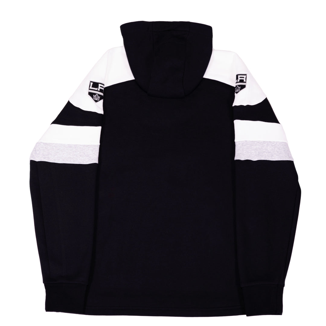 LA Kings CCM Black Jersey Pullover Hoodie