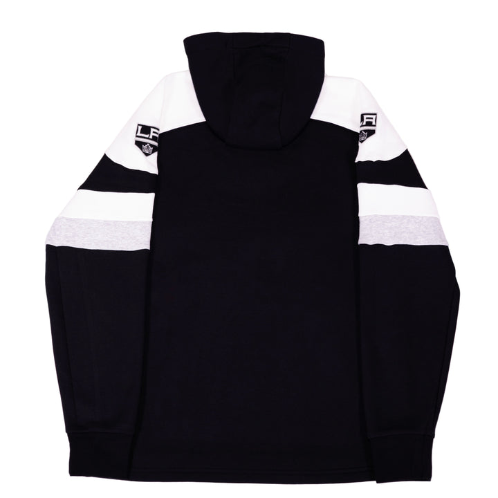 LA Kings CCM Black Jersey Pullover Hoodie