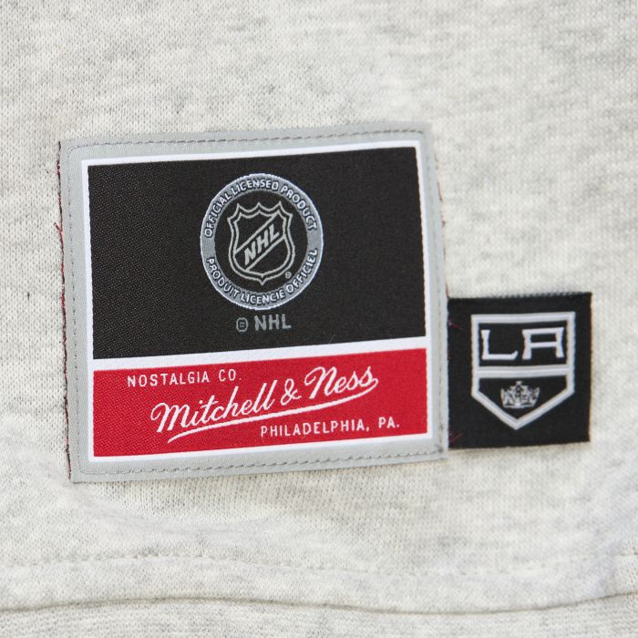 LA Kings Women's Mitchell & Ness Stateside Gray Pastel Crewneck