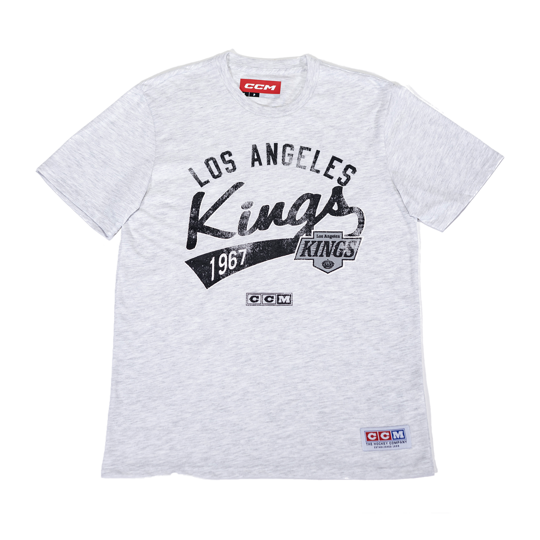 LA Kings CCM Oatmeal Short Sleeve Tee
