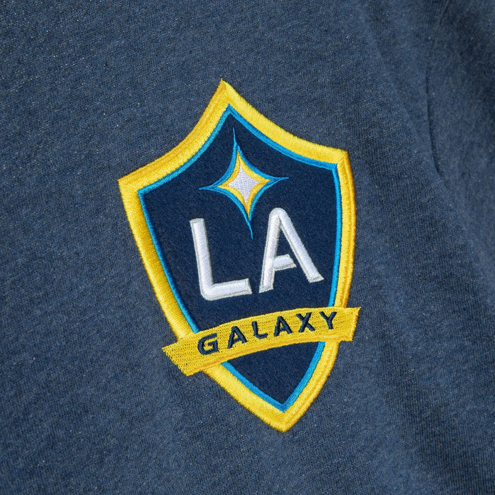 LA Galaxy 2022 Mitchell & Ness MLS Classic French Terry Navy Hoodie
