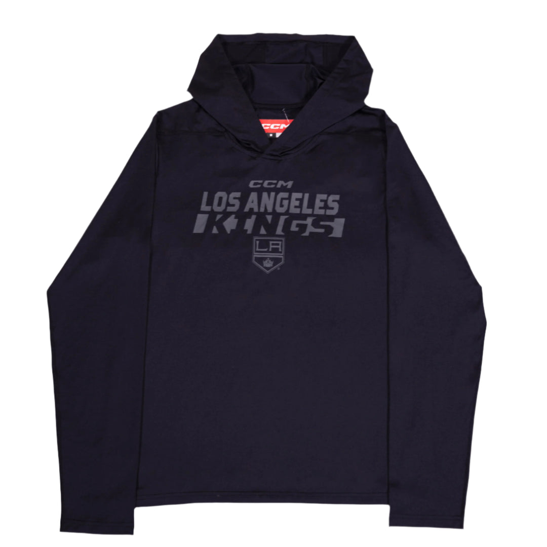 LA Kings CCM LS Hoodie Tee