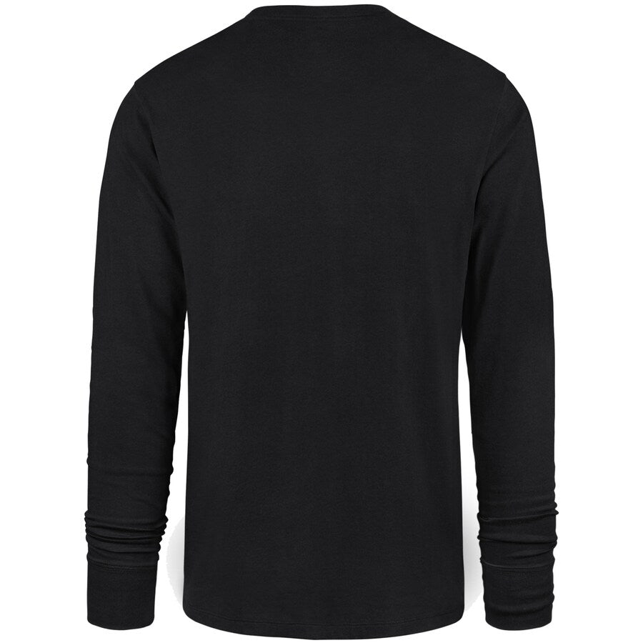 LA Kings '47 Primary Logo Franklin Black Long Sleeve T-Shirt