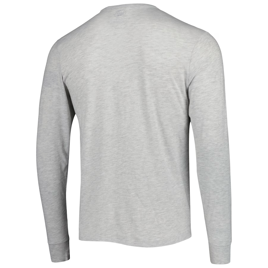 LA Kings '47 Primary Logo Franklin Gray Long Sleeve T-Shirt