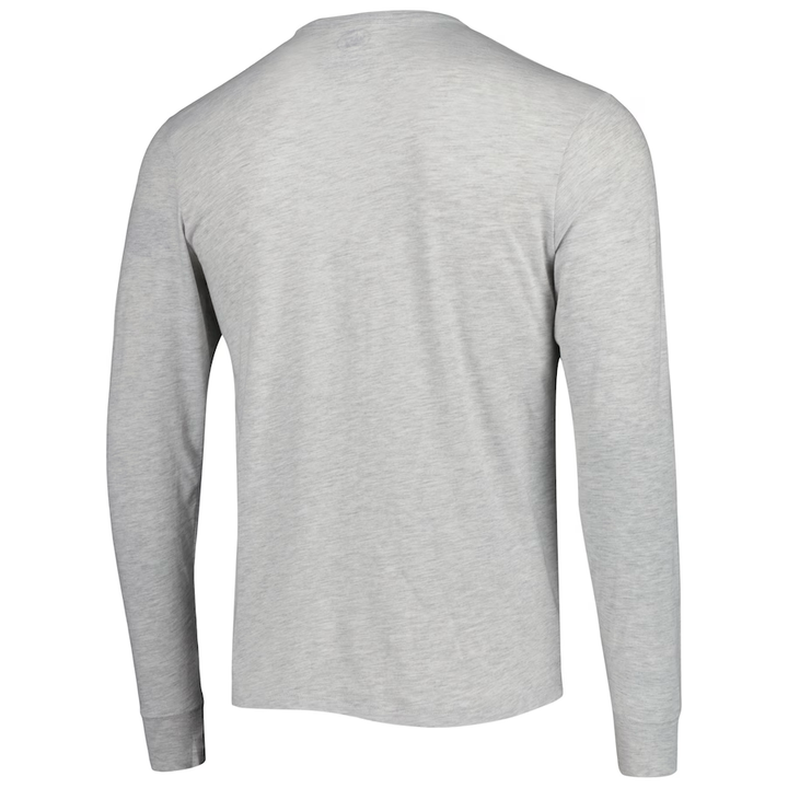 LA Kings '47 Primary Logo Franklin Gray Long Sleeve T-Shirt